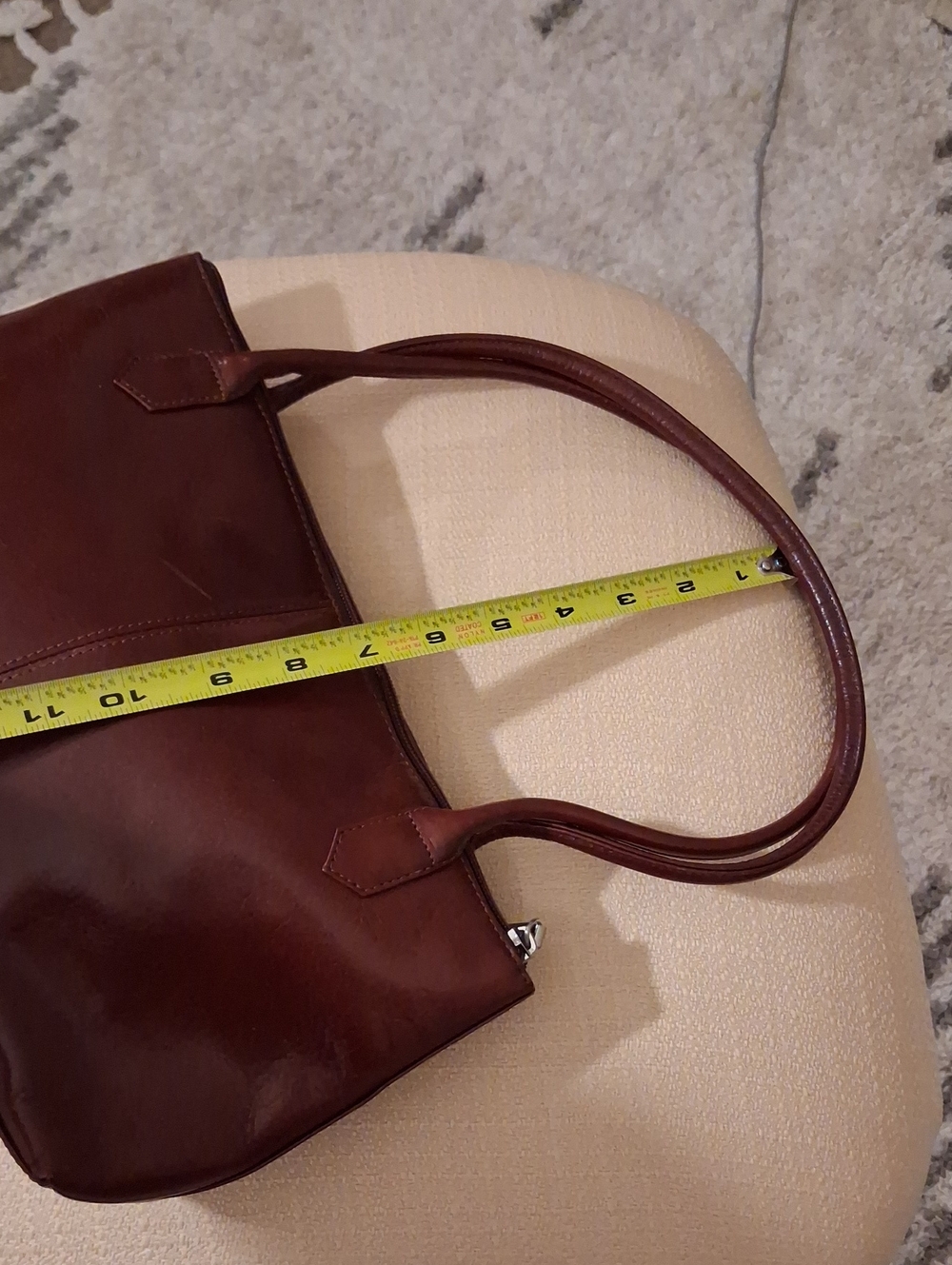 Hobo International NWOT Classic Brown Leather Shoulder Bag - Picture 13 of 16